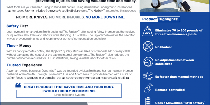 The Ripjack Sales Sheet